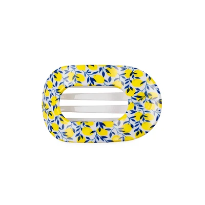 Limoncello Medium Flat Oval Hair Clip