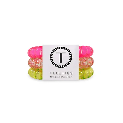 Tropical Punch Large Hair Tie 3 Pack
