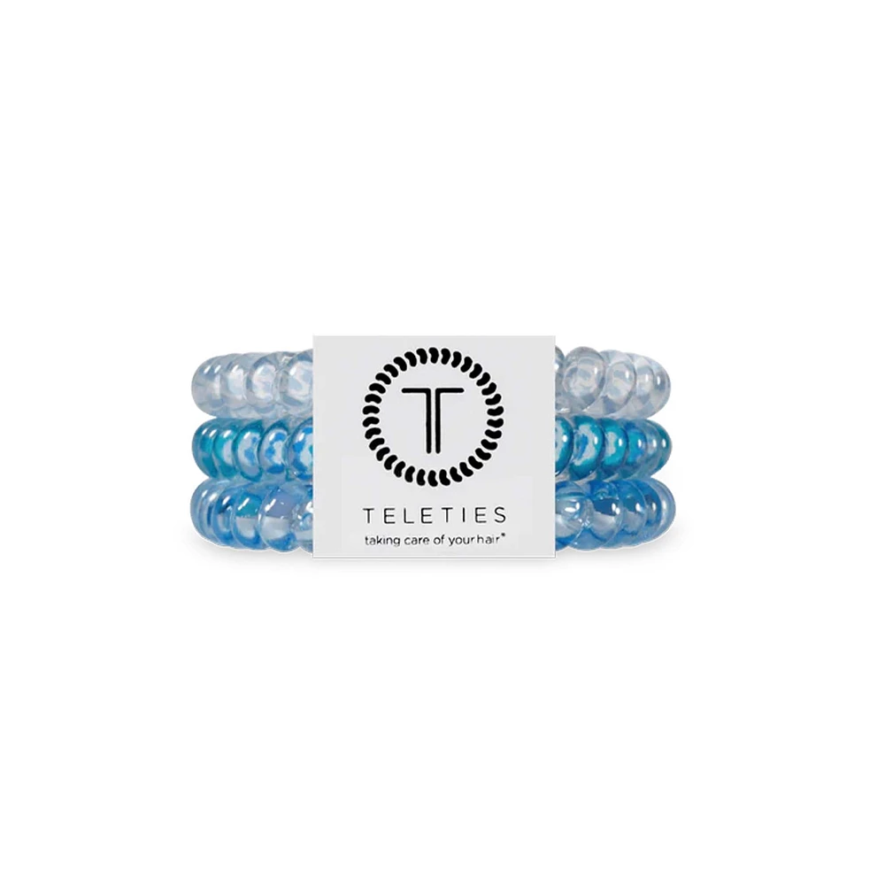 Summer Sky Small Hair Tie 3 Pack