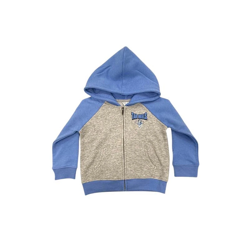 Toddler UNC Full Zip Hoodie