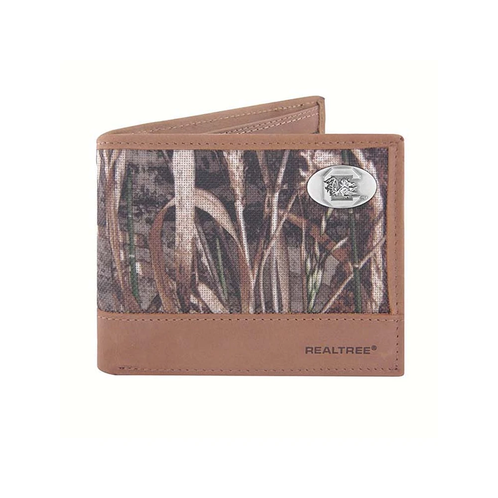 USC Realtree Camo Passcase Concho Wallet