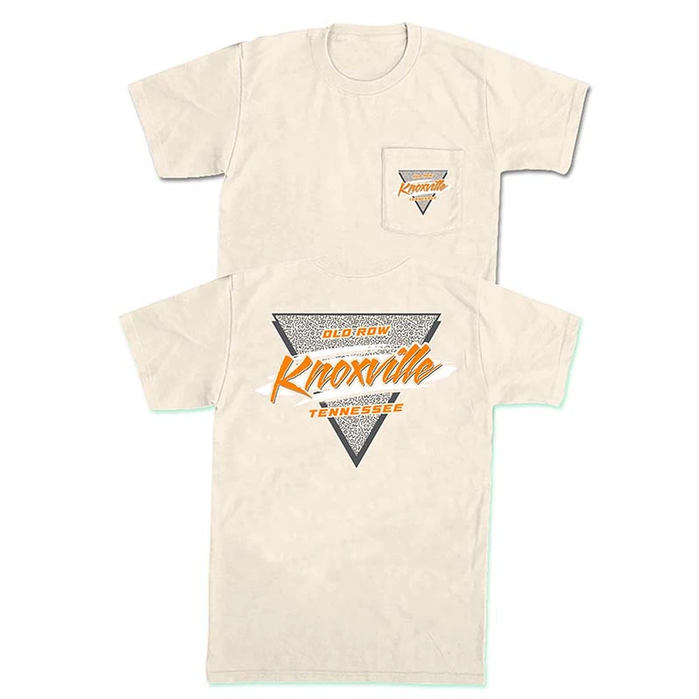 Knoxville Retro Triangle Short Sleeve T-Shirt Ivory
