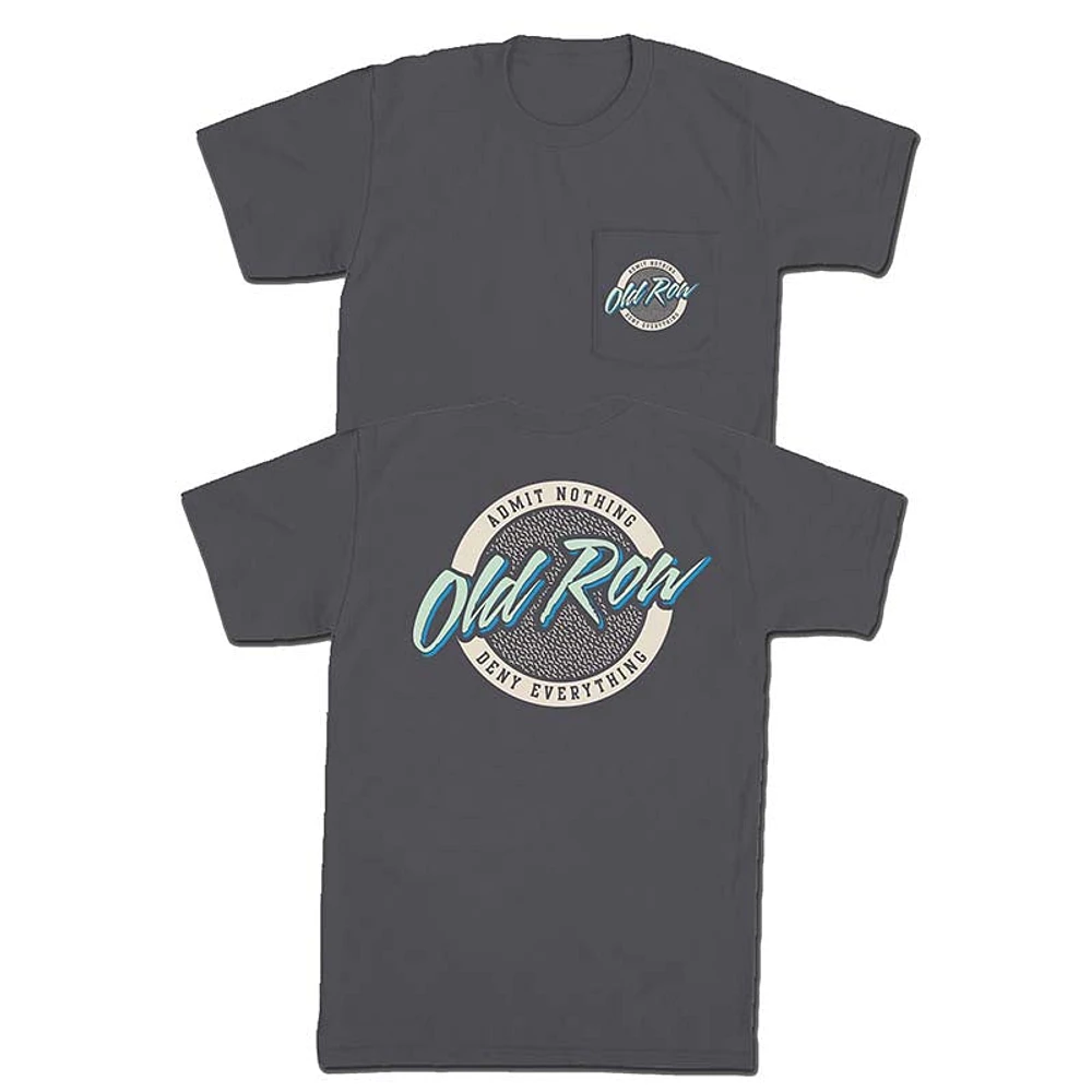 Circle Logo Graphite Pocket Short Sleeve T-Shirt