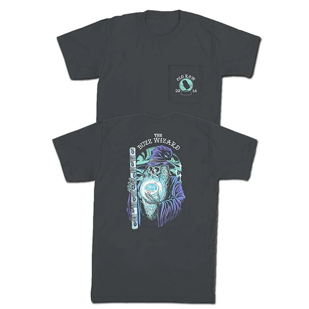The Buzz Wizard Short Sleeve T-Shirt Pepper