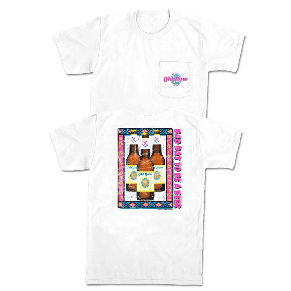 BDTBAB 90s Retro Short Sleeve T-Shirt White
