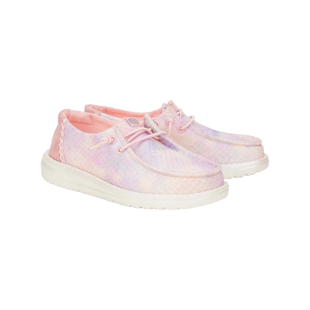 Girls Wendy Mermaid Shimmer Coral Pink