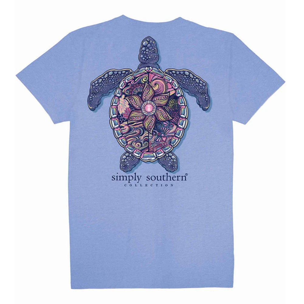Turtle Tracking Filled Short Sleeve T-Shirt