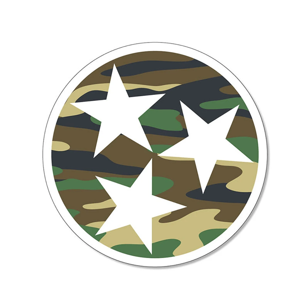Tri-Star 3 inch Decal