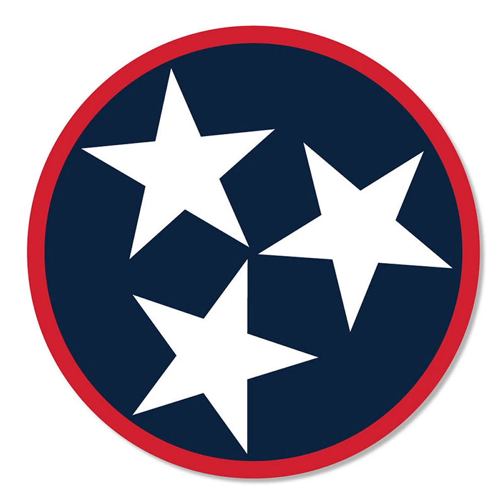 Tri-Star 6 inch Decal