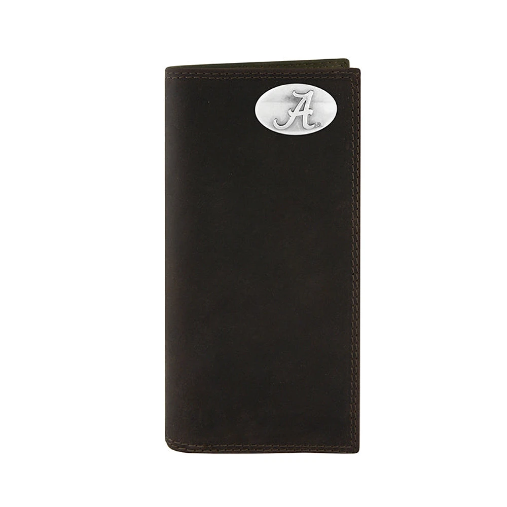 Alabama Crazy Horse Conch Roper Wallet