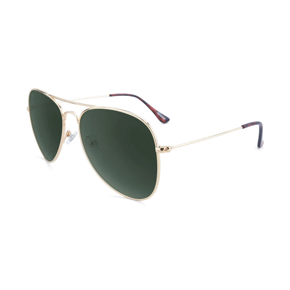 Knockaround® Mile High Sunglasses in Gold and Aviator Green