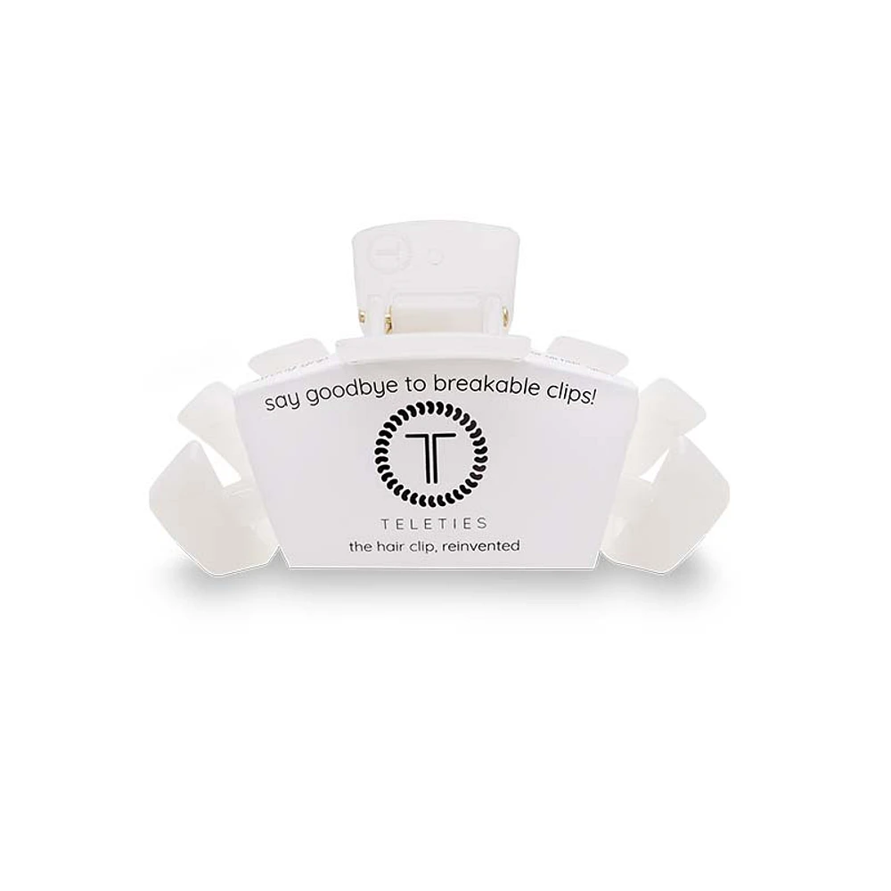Coconut White Medium Hair Clip