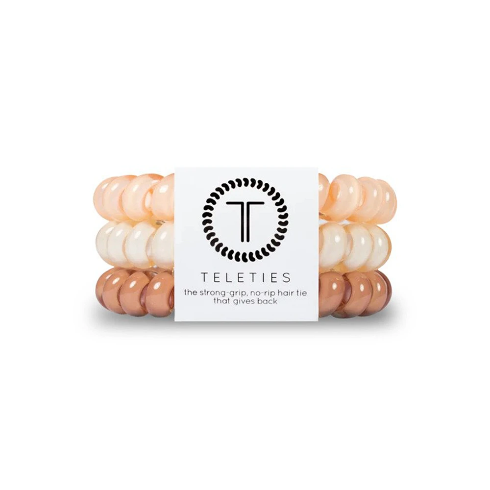 For the Love of Nudes Large Hair Tie 3 Pack