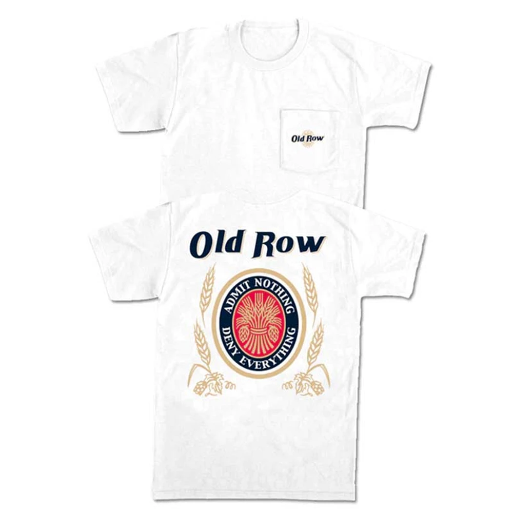 Retro Can Pocket T-Shirt White