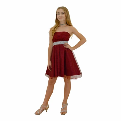 Paparazzi Couture Diamond design dress Burgundy