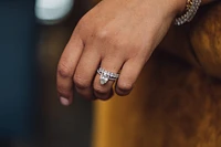 Lilith Luxe Diamond Band with 1.35 Carat TW of Diamonds in 14kt Gold