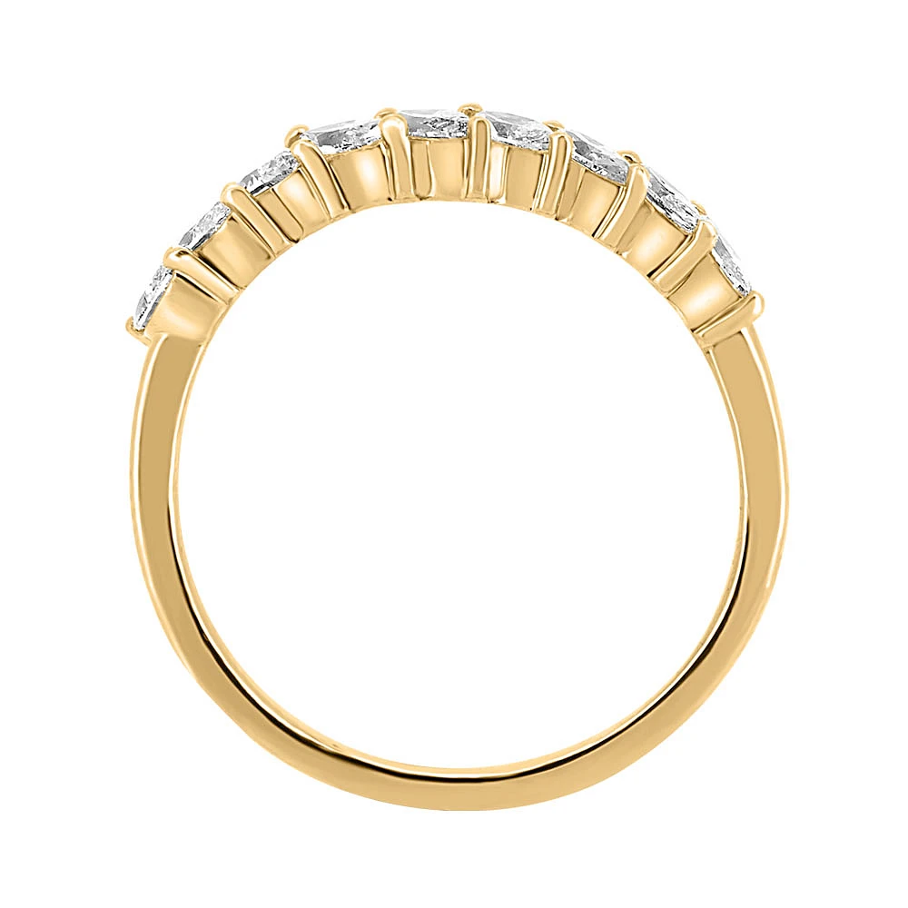 Lyra Luxe Diamond Band with .63 Carat TW of Diamonds in 14kt Yellow Gold