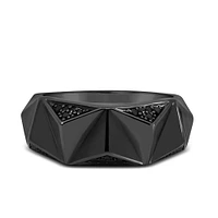 Star Wars Darth Vader Ring with .20 Carat TW of Diamonds in Sterling Silver