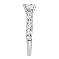 Engagement Ring with 1.84 Carat TW of Diamonds in 18kt White Gold