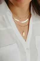 16″-18″ 5MM Herringbone Chain in 10kt Yellow Gold