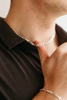 22″ Figaro Chain in Sterling Silver