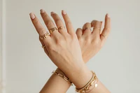 Isla Cable Link Ring in 10kt Yellow Gold