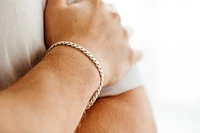 9” Curb Bracelet in Sterling Silver
