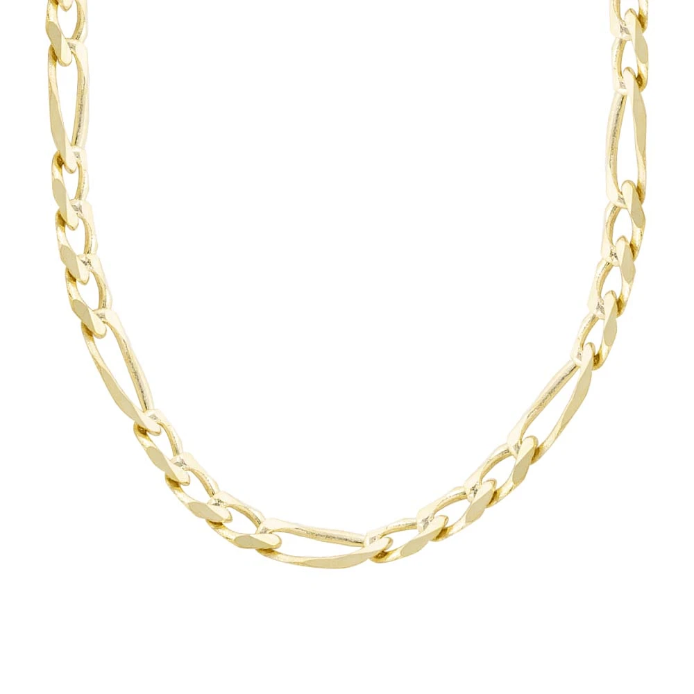 20″ Figaro Chain in 10kt Yellow Gold