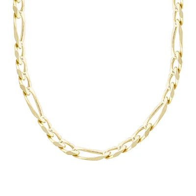 20″ Figaro Chain in 10kt Yellow Gold