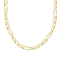 20″ Figaro Chain in 10kt Yellow Gold