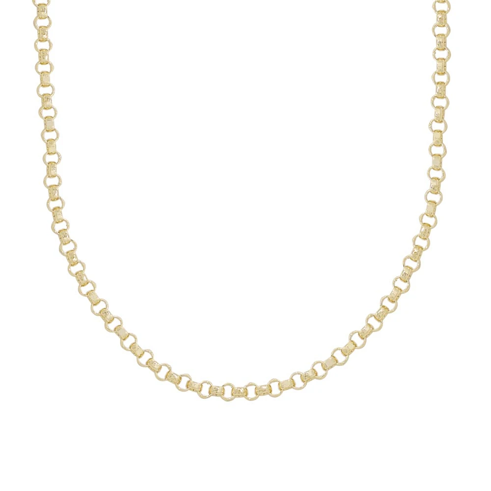 18″-20″ Rolo Chain in 10kt Yellow Gold