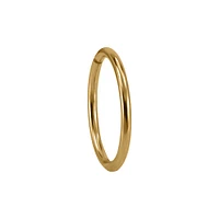 16MM Sleeper Hoop Single Earring in 10kt Yellow Gold