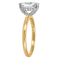 Eternal Icon Oval Solitaire Engagement Ring with 1.63 Carat TW of Diamonds in 18kt Yellow Gold