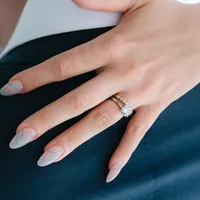 Lena Luxe Diamond Band with .60 Carat TW of Diamonds in 14kt Yellow Gold