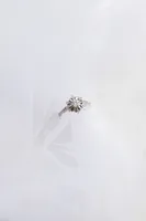 Enchanted Disney Elsa Engagement Ring with .63 Carat TW of Diamonds in 14kt White Gold