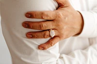 Men’s Ring with .25 Carat TW of Diamonds in 10kt White and Yellow Gold
