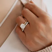 Eternal Icon Round Solitaire Engagement Ring with 2.10 Carat TW of Diamonds in 18kt Yellow Gold