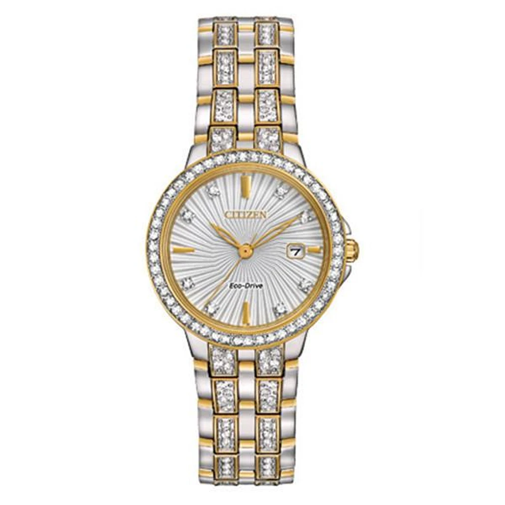 Citizen Women’s Silhouette Quartz Two Tone Watch