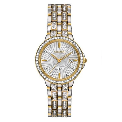 Citizen Women’s Silhouette Quartz Two Tone Watch