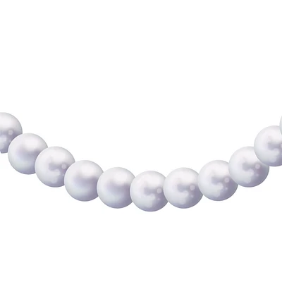 14KT Yellow Gold White Pearl Necklace