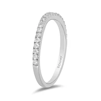 Enchanted Disney Wedding Band with .20 Carat TW of Diamonds in 14kt White Gold