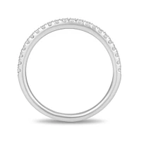Enchanted Disney Wedding Band with .20 Carat TW of Diamonds in 14kt White Gold