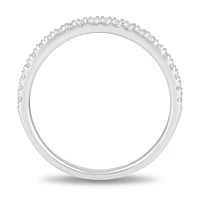 Enchanted Disney Wedding Band with .20 Carat TW of Diamonds in 14kt White Gold