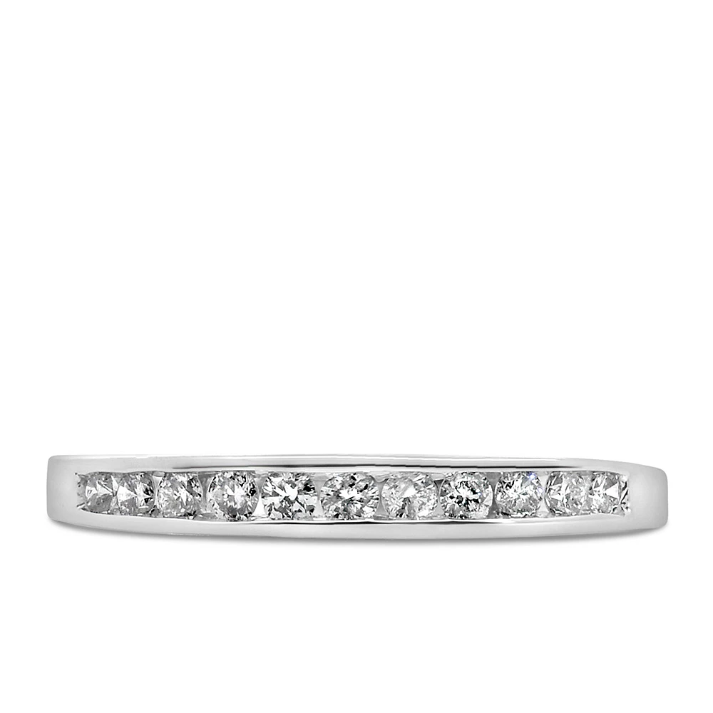 Wedding Band with Carat TW of Diamonds in 14kt Gold