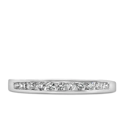 Wedding Band with Carat TW of Diamonds in 14kt Gold