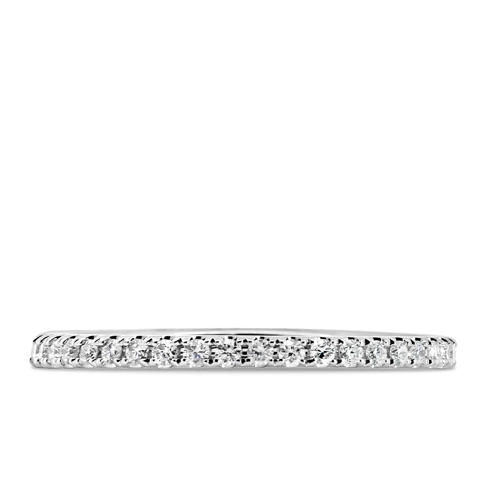 Enchanted Disney Wedding Band with .20 Carat TW of Diamonds in 14kt White Gold