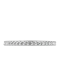 Enchanted Disney Wedding Band with .20 Carat TW of Diamonds in 14kt White Gold