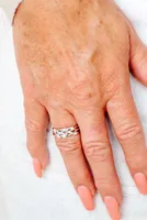 Ring with .32 Carat TW of Diamonds in 14kt White Gold