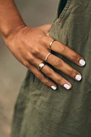3MM Mini Dome Ring in 10kt Yellow Gold