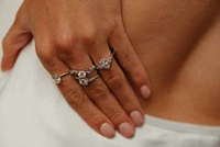 Colourless Collection Engagement Ring with .85 Carat TW of Diamonds in 18kt White Gold